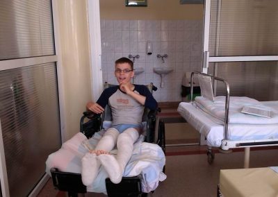 14. Po operacji czuję się świetnie i pojadę na spacer.